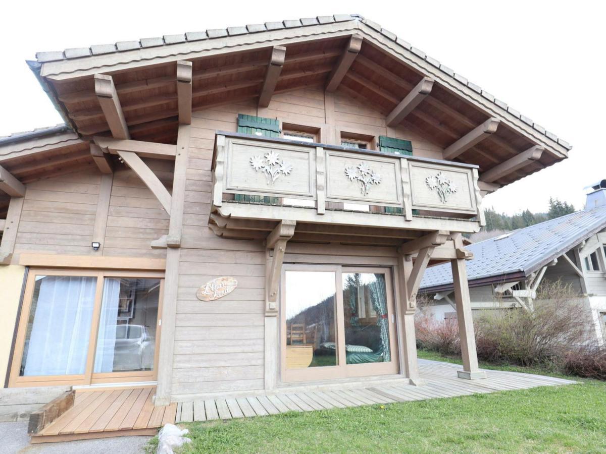 Chalet Cosy Aux Gets, Proche Du Lac Avec Sauna Et Parking Prive - Fr-1-623-58 Les Gets Zewnętrze zdjęcie